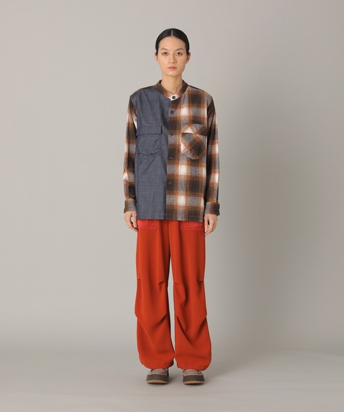 ZUCCa（ズッカ）の「ネルチェック / シャツ/ (O)（シャツ/ブラウス・レディース・ブラウン/ブラック・M size）」の10枚目の写真