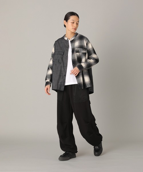 ZUCCa（ズッカ）の「ネルチェック / シャツ/ (O)（シャツ/ブラウス・レディース・ブラウン/ブラック・M size）」の5枚目の写真