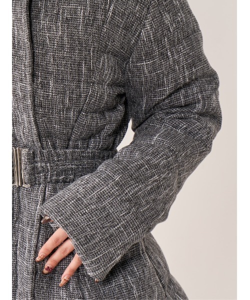 Darich（ダーリッチ）の「レディミディツイードダウンコート（ダウン