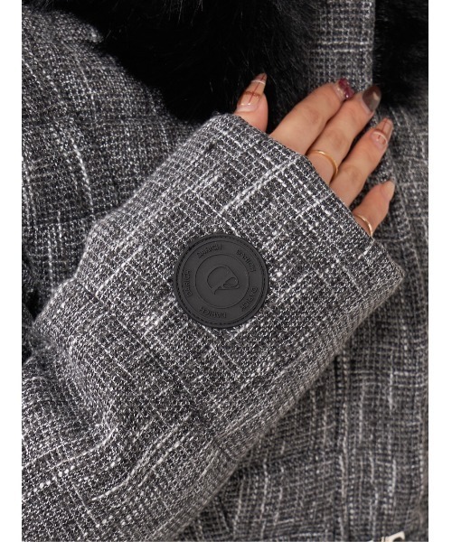 Darich（ダーリッチ）の「レディミディツイードダウンコート（ダウン