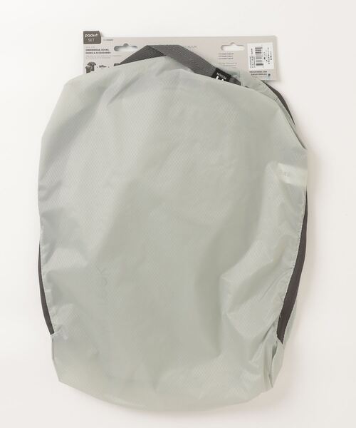 EagleCreek（イーグルクリーク）の「EagleCreek/Pack-It Isolate Cube SET/アイソレート キューブ セット（トラベルグッズ・メンズ・ブラック/グレー・FREE）」の9枚目の写真