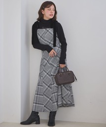 ベロアリボンキャミワンピース/リボン取り外し可能