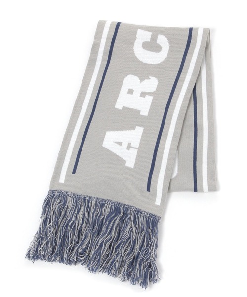 LAKOLE（ラコレ）の「スタジアムマフラー / 140060（マフラー・メンズ・ブラック/ライトグレー/ネイビー・FREE）」の15枚目の写真