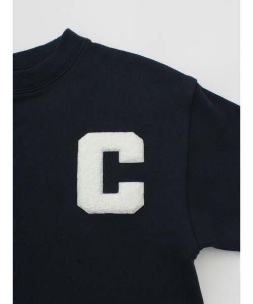 Catchup(ケチャップ)の「【Catchup】Catchup ワッペンスウェットトップス(大人サイズ)(Tシャツ/カットソー・レディース・ネイビー・S/M/L/LL)」の4枚目の写真