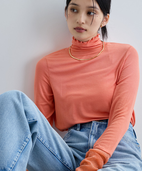 VIS（ビス）の「ナローメタルチョーカー（チョーカー・レディース・シルバー/ゴールド・FREE）」の3枚目の写真