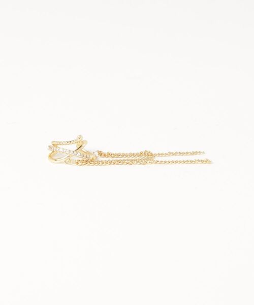 RUBY AND YOU（ルビーアンドユー）の「［select］イヤーカフ（イヤーカフ・レディース・ゴールド/シルバー・FREE）」の3枚目の写真