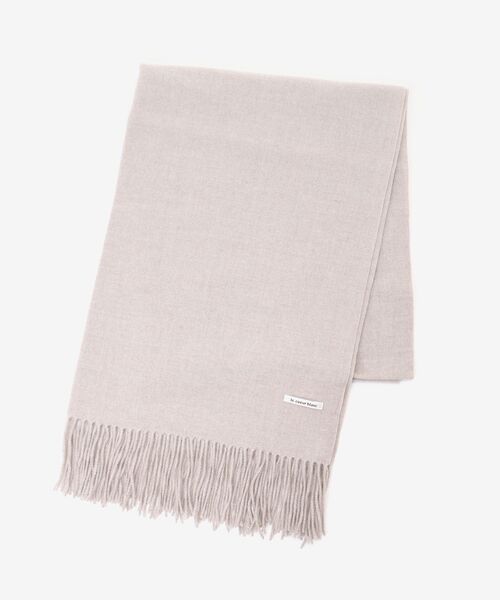 le.coeur blanc（ルクールブラン）の「カシミヤタッチストール（ストール/ショール・レディース・ベージュ/ライトピンク・FREE）」の12枚目の写真