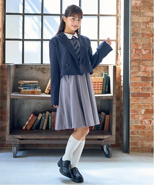 セール】【卒服】【セレモニー】エンブレムつきボレロジャケット
