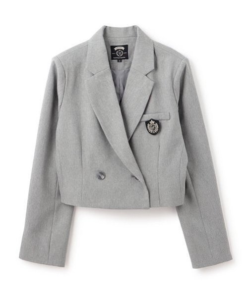 セール】【卒服】【セレモニー】エンブレムつきボレロジャケット
