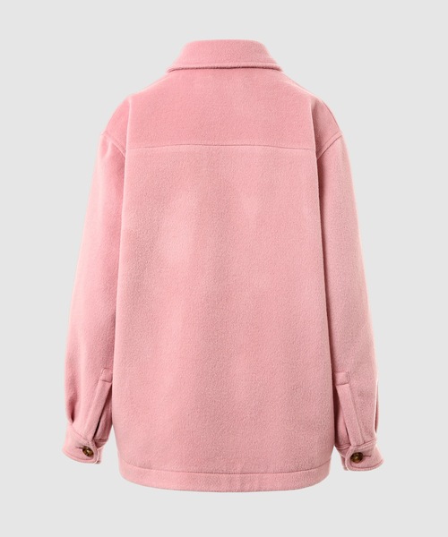 MARNI(マルニ)の「WOOL MOHAIR / フェルトジャケット(その他アウター・レディース・ライトピンク・38(M))」の2枚目の写真