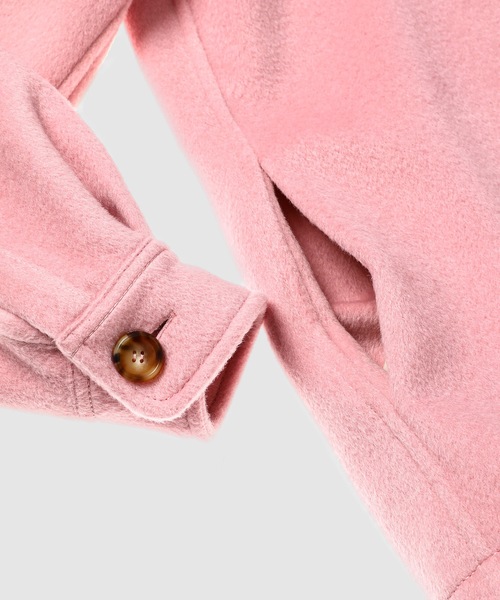 MARNI(マルニ)の「WOOL MOHAIR / フェルトジャケット(その他アウター・レディース・ライトピンク・38(M))」の5枚目の写真