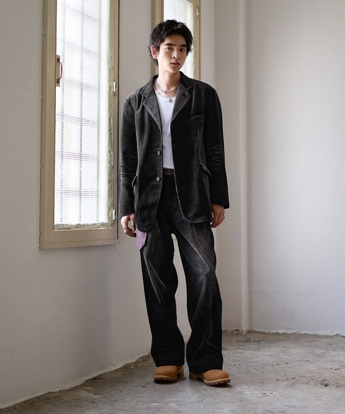 【即完品】ヘビーコーデュロイ リラックス テーラードジャケットセットアップ Art re A select（アトリエセレクト）の「Art re A×風早ゆうた