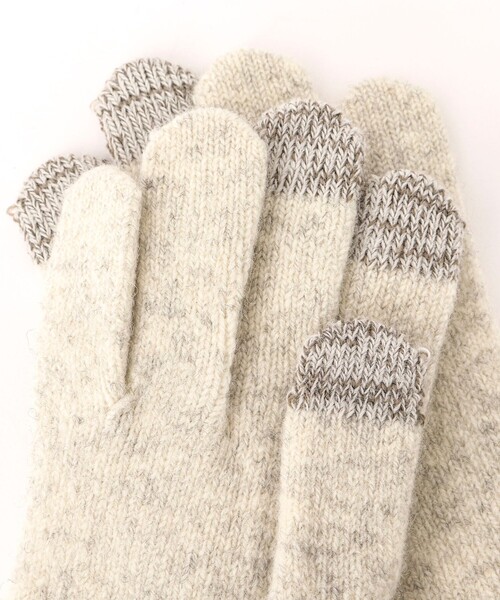 EVOLG（エヴォログ）の「【EVOLG/エヴォログ】LET2517 MINOS ニットグローブ（手袋・メンズ・ネイビー/オフホワイト/レッド/ライトグレー・FREE）」の8枚目の写真