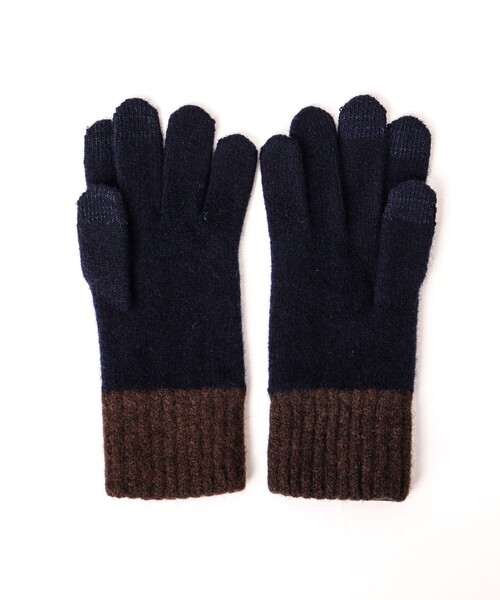 EVOLG（エヴォログ）の「【EVOLG/エヴォログ】LET2517 MINOS ニットグローブ（手袋・メンズ・ネイビー/オフホワイト/レッド/ライトグレー・FREE）」の13枚目の写真