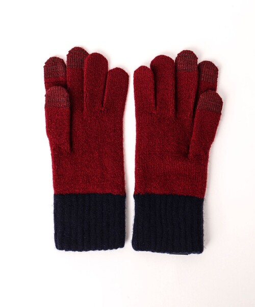 EVOLG（エヴォログ）の「【EVOLG/エヴォログ】LET2517 MINOS ニットグローブ（手袋・メンズ・ネイビー/オフホワイト/レッド/ライトグレー・FREE）」の21枚目の写真