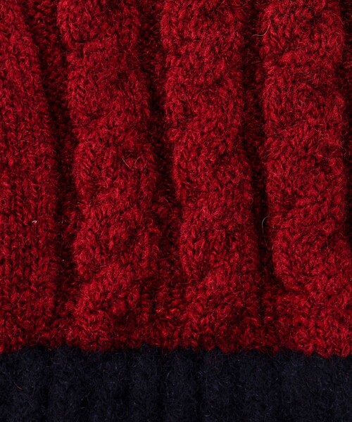 EVOLG（エヴォログ）の「【EVOLG/エヴォログ】LET2517 MINOS ニットグローブ（手袋・メンズ・ネイビー/オフホワイト/レッド/ライトグレー・FREE）」の22枚目の写真