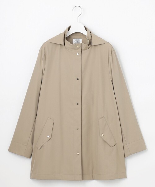 J.PRESS（ジェイプレス）の「【洗える・撥水】ドライツイルストレッチ フーディ アウター（その他アウター・レディース・ブラウン系/ネイビー系/ベージュ系・11/9）」の14枚目の写真