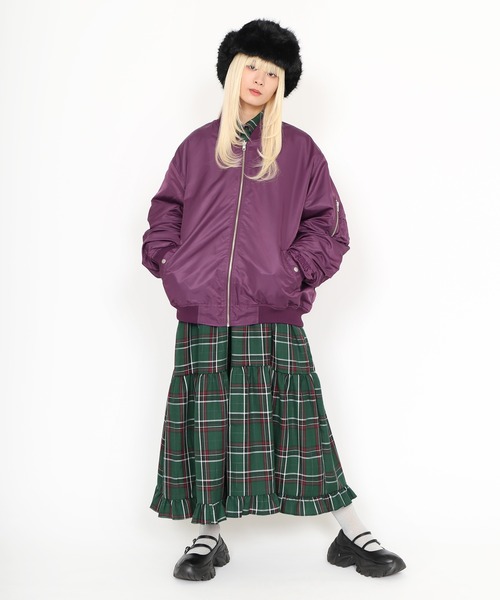 PUNYUS（プニュズ）の「もふもふフライトキャップ（キャップ・レディース・ホワイト/ベージュ/ブラック/グレー・FREE）」の9枚目の写真