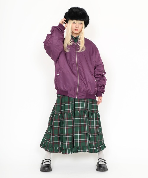 PUNYUS（プニュズ）の「もふもふフライトキャップ（キャップ・レディース・ホワイト/ベージュ/ブラック/グレー・FREE）」の10枚目の写真