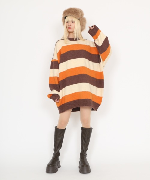 PUNYUS（プニュズ）の「もふもふフライトキャップ（キャップ・レディース・ホワイト/ベージュ/ブラック/グレー・FREE）」の12枚目の写真