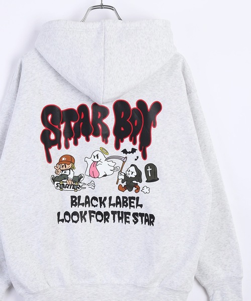 STARTER BLACK LABEL 裏起毛プルパーカー（ゴースト）（パーカー）｜STARTER（スターター）