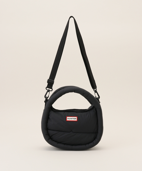 LE TALON(ルタロン)の「HUNTER/ハンター PUFFER MIDI HOBO(ショルダーバッグ・レディース・ブラック/ホワイト・FREE)」の1枚目の写真