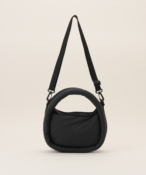 LE TALON(ルタロン)の「HUNTER/ハンター PUFFER MIDI HOBO(ショルダーバッグ・レディース・ブラック/ホワイト・FREE)」の4枚目の写真