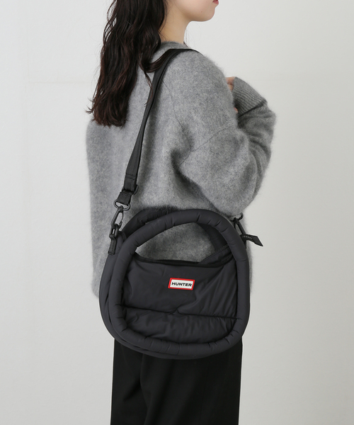 LE TALON(ルタロン)の「HUNTER/ハンター PUFFER MIDI HOBO(ショルダーバッグ・レディース・ブラック/ホワイト・FREE)」の15枚目の写真