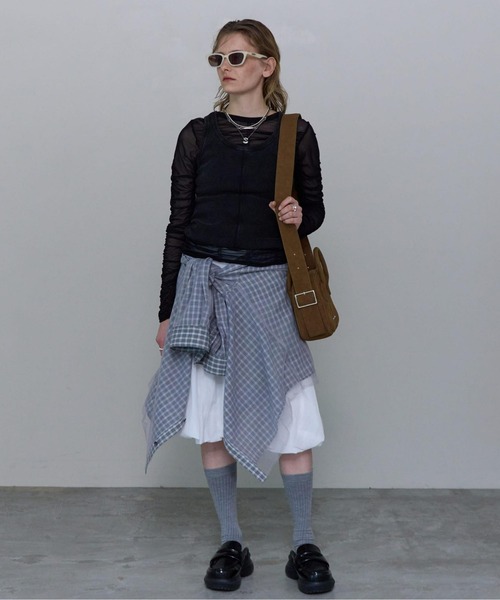 Reversible Voile Shirt/リバーシブルボイルシャツ【MAISON