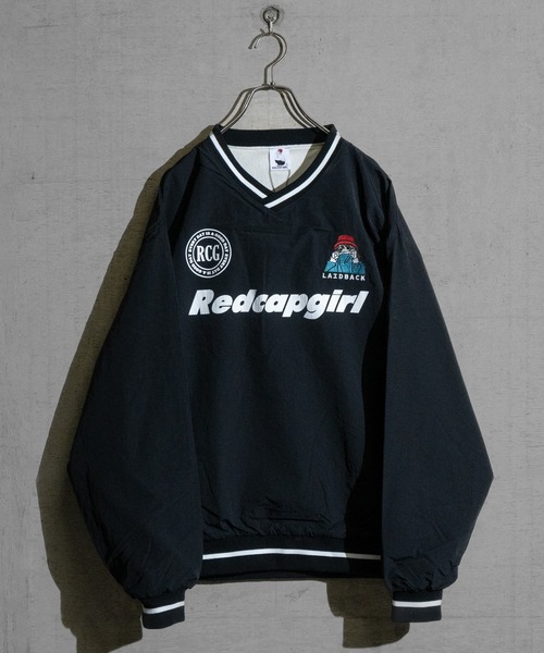 knuckle13A-2 ROUGH WEAR社タイプ レプリカ 台襟あり a-r】〔Red Cap Girl/レッドキャップガール〕ガール刺繍