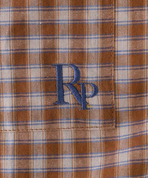 repipi armario（レピピ アルマリオ）の「チェックルーズシャツ（シャツ/ブラウス・キッズ・ブラウン系/ブルー系・SMALL/MEDIUM/LARGE）」の15枚目の写真