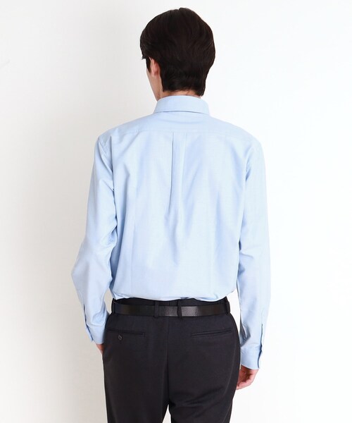 THE SHOP TK （ザ ショップ ティーケー ）の「瞬乾オックスシャツ 速乾素材／ON・OFF対応（シャツ/ブラウス・メンズ・サックスブルー/ブルー系その他4/オフホワイト/ピンク・01/02/03/04）」の20枚目の写真