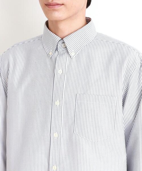 THE SHOP TK （ザ ショップ ティーケー ）の「瞬乾オックスシャツ 速乾素材／ON・OFF対応（シャツ/ブラウス・メンズ・サックスブルー/ブルー系その他4/オフホワイト/ピンク・01/02/03/04）」の10枚目の写真