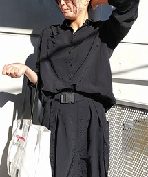 Q | ミリタリーシャツ(シャツ/ブラウス)