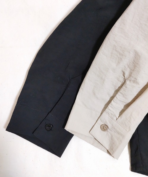 Q（キュー）の「ミリタリーシャツ（シャツ/ブラウス・レディース・ベージュ/ブラック・MEDIUM）」の17枚目の写真