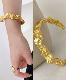 L LABEL（エルラベル）の「シュリンクメタルバングル（バングル/リストバンド）」