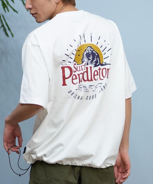 PENDLETON（ペンドルトン）の「PENDLETON/ペンドルトン 半袖Tシャツ バックプリント  5275-0216（Tシャツ/カットソー・メンズ・グレイッシュベージュ/ブラック/ホワイト・XL/L/M）」の2枚目の写真