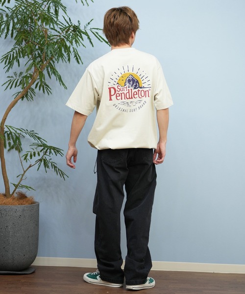 PENDLETON（ペンドルトン）の「PENDLETON/ペンドルトン 半袖Tシャツ バックプリント  5275-0216（Tシャツ/カットソー・メンズ・グレイッシュベージュ/ブラック/ホワイト・XL/L/M）」の18枚目の写真