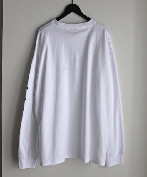 COURO(コウロ)の「【FOXRUN/フォックスラン】 GO OUT掲載アイテム Embroidered logo pocket L/S -Tee(Tシャツ/カットソー・メンズ・ブラック/オートミール/ホワイト/チャコール・L/M)」の7枚目の写真