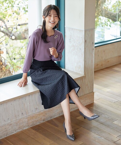 セール】スカラップカットソー（Tシャツ/カットソー）｜Tiaclasse