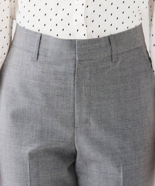 UNTITLED(アンタイトル)の「【通勤スーツ】ウーステッド テーパードパンツ(その他パンツ・レディース・ブルー系その他/グレー/ネイビー系2・01/02/03/04/42/44/46/48/50/00)」の11枚目の写真