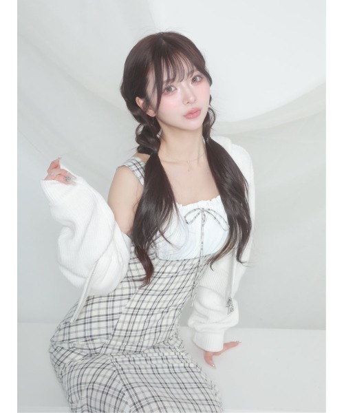 エムエメ チェック マーメイド ロング ワンピース チェックマーメイドロングワンピース（ワンピース）｜Darich