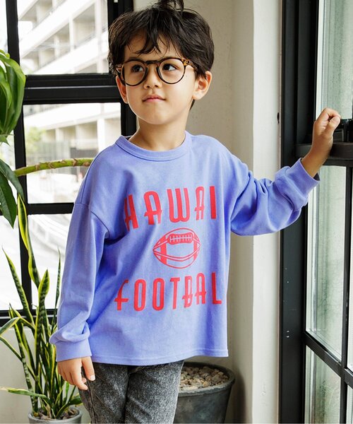 BREEZE(ブリーズ)の「【リンク/ジュニア対応】SPRING バラエティTシャツ(Tシャツ/カットソー・キッズ・ラベンダー/ライム/チャコール/オフホワイト/レッド・140/150/90/100/110/120/80/130)」の4枚目の写真