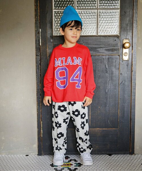 BREEZE(ブリーズ)の「【リンク/ジュニア対応】SPRING バラエティTシャツ(Tシャツ/カットソー・キッズ・ラベンダー/ライム/チャコール/オフホワイト/レッド・140/150/90/100/110/120/80/130)」の14枚目の写真