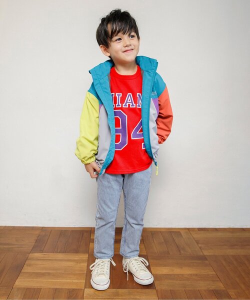 BREEZE(ブリーズ)の「【リンク/ジュニア対応】SPRING バラエティTシャツ(Tシャツ/カットソー・キッズ・ラベンダー/ライム/チャコール/オフホワイト/レッド・140/150/90/100/110/120/80/130)」の17枚目の写真