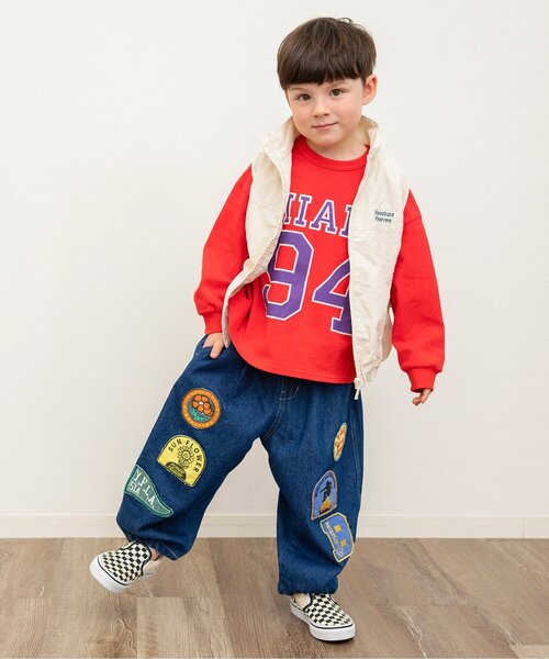 BREEZE(ブリーズ)の「【リンク/ジュニア対応】SPRING バラエティTシャツ(Tシャツ/カットソー・キッズ・ラベンダー/ライム/チャコール/オフホワイト/レッド・140/150/90/100/110/120/80/130)」の18枚目の写真