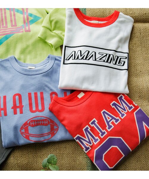 BREEZE(ブリーズ)の「【リンク/ジュニア対応】SPRING バラエティTシャツ(Tシャツ/カットソー・キッズ・ラベンダー/ライム/チャコール/オフホワイト/レッド・140/150/90/100/110/120/80/130)」の20枚目の写真