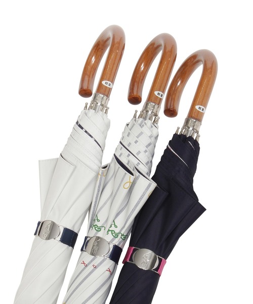 POLO Ralph Lauren 遮光雨の日OK UV晴雨兼用長傘　ストライプ 晴雨兼用日傘】ポロ ラルフ ローレン (POLO RALPH LAUREN