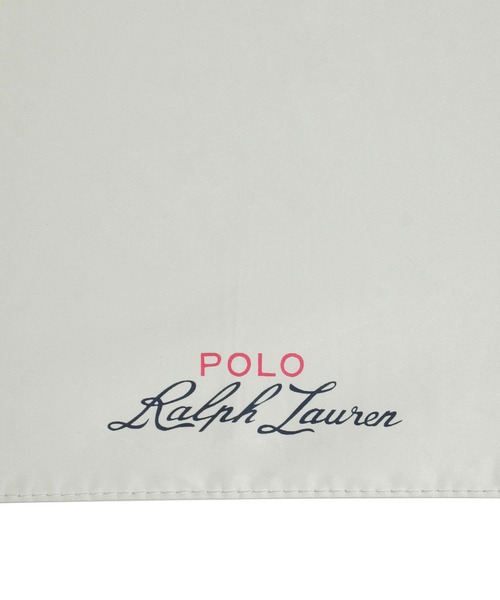 POLO RALPH LAUREN(ポロ ラルフ ローレン)の「遮光 晴雨兼用 日傘 "ストライプ&ロゴ"(長傘・レディース・ダークブルー/オフホワイト/ネイビー・FREE)」の11枚目の写真