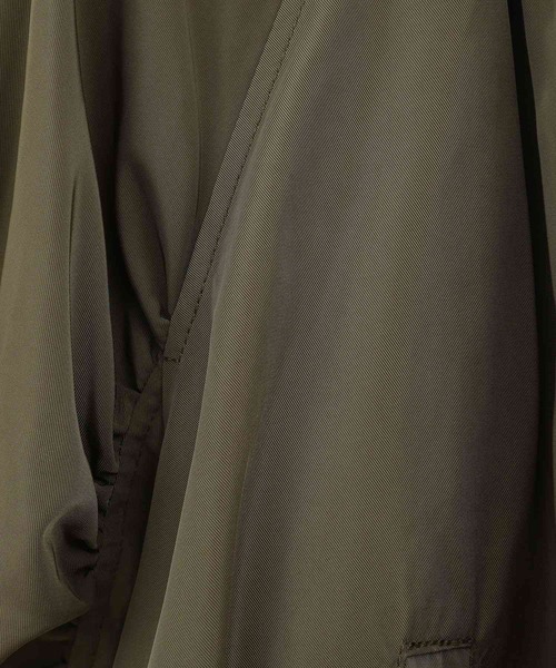 Sugar spoon(シュガースプーン)の「・SUGAR SPOON ボリュームギャザーMA-1(ブルゾン・レディース・アイボリー/ブラック/カーキ・FREE)」の10枚目の写真